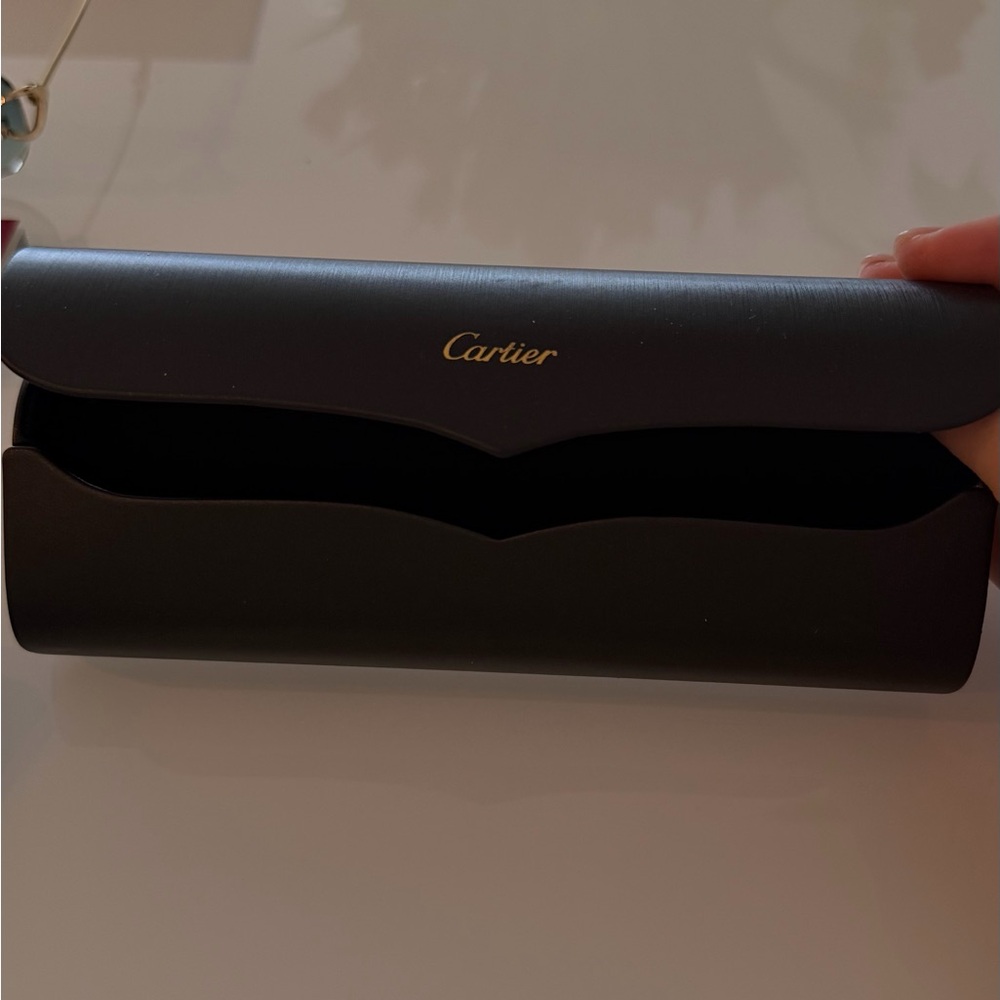 Cartier Blue and Gold Sunglasses - Picture 6 of 15